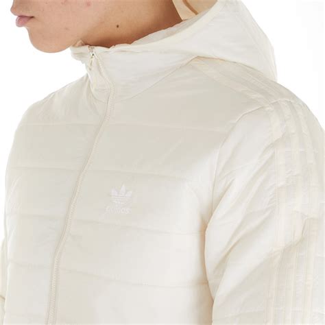 Buy adidas Originals Mens Padded Hooded Puffer Jacket Wonder White