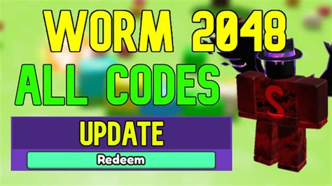 ALL Worm 2048 CODES | Roblox Worm 2048 Codes (April 2023) - YouTube