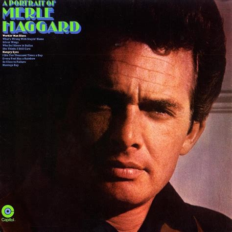 When did Merle Haggard release A Portrait of Merle Haggard?