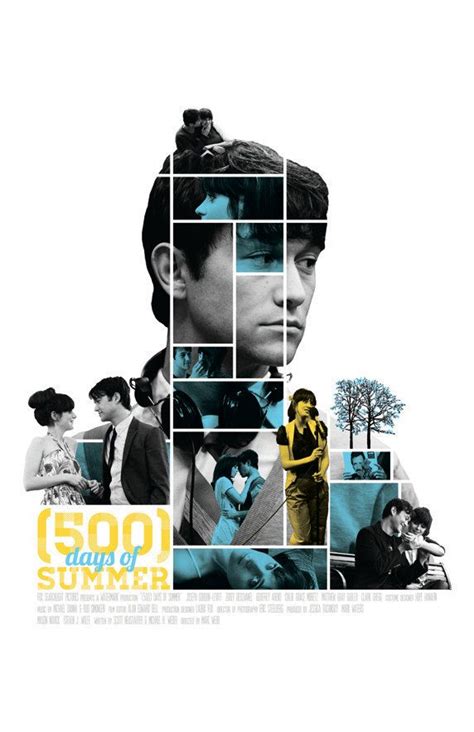 500 Days of Summer - Etsy | Photo poster design, Poster design layout ...