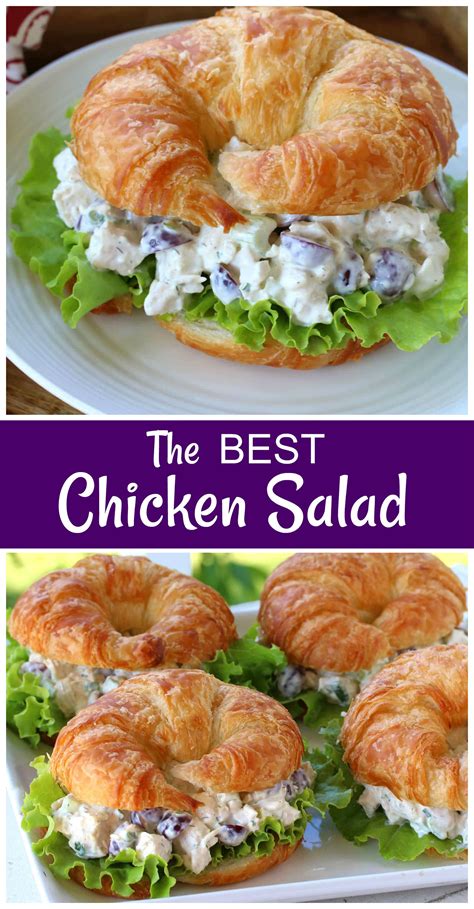 BEST Chicken Salad | Recipe | Best chicken salad recipe, Chicken salad recipe easy, Chicken ...