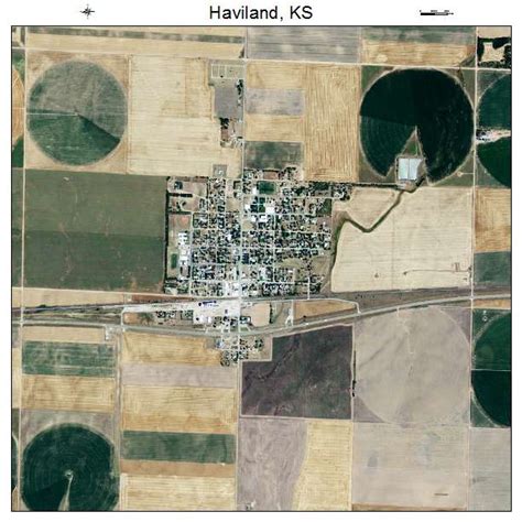 Aerial Photography Map of Haviland, KS Kansas