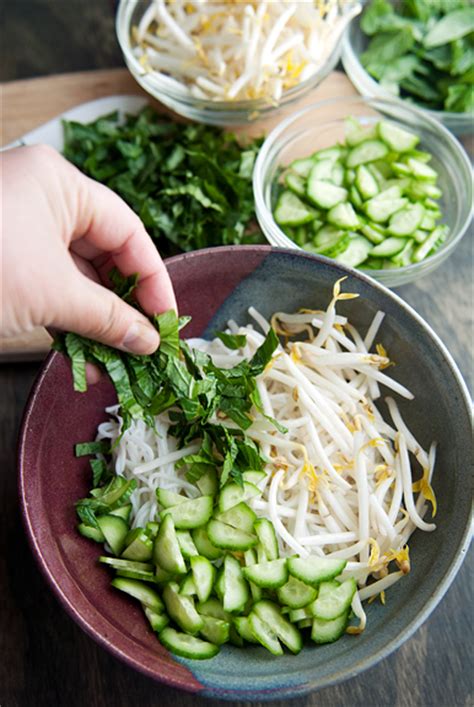 vietnamese bun bo xao beef noodle salad recipe | use real butter