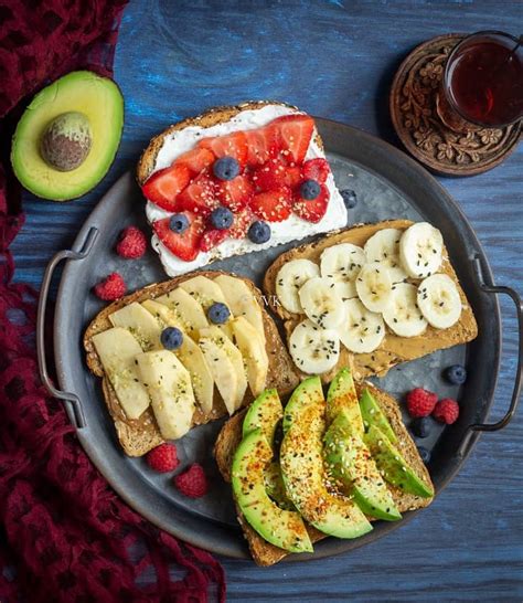 Breakfast Toasts 4 Ways | Simple Breakfast Toasts