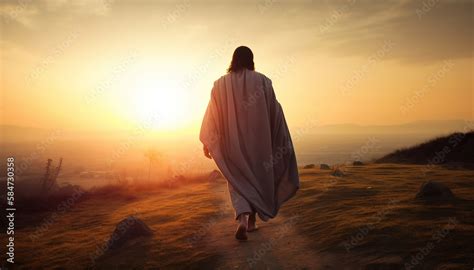 Jesus christ risen. Holy week. Faith Growth Stock Illustration | Adobe ...