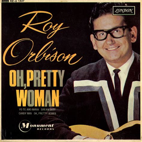 Roy Orbison Oh, Pretty Woman EP - VG+ UK 7" vinyl single (7 inch record ...