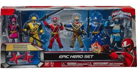 Power Rangers Ninja Steel Toys Figures