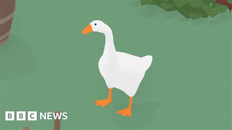 How a horrible goose topped the gaming chart - BBC News