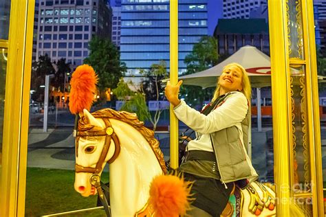 Elizabeth Quay Carousel Perth Photograph by Benny Marty - Pixels