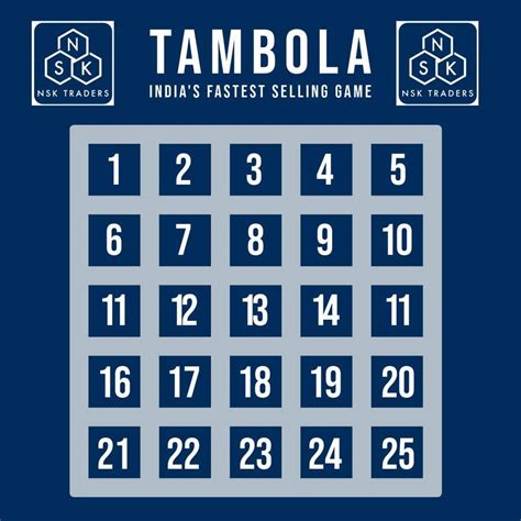 Entry #29 by kanishka204 for Tambola Game board improvised design and Tambola logo needed ...