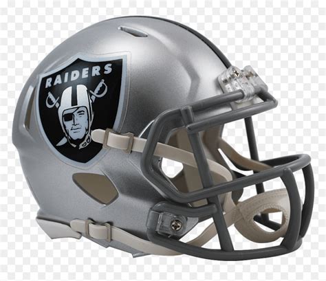 Oakland Raiders Mini Helmet, HD Png Download - vhv