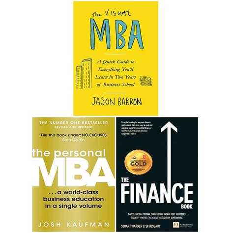 The Visual MBA / The Personal MBA / The Finance Book by Jason Barro | Goodreads