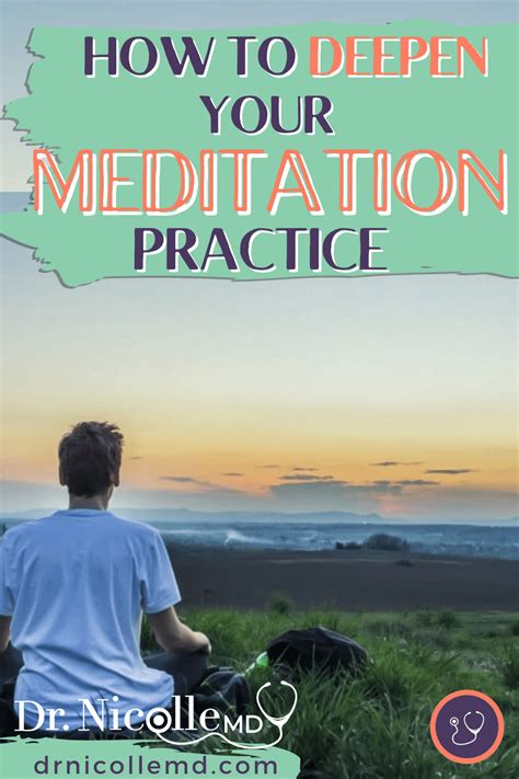 How to Deepen your Meditation Practice - Dr. Nicolle