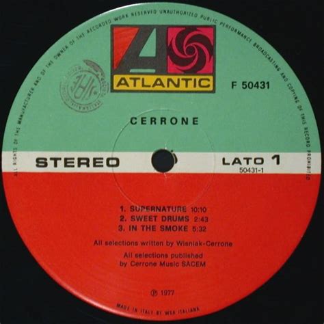 Supernature - Cerrone mp3 buy, full tracklist