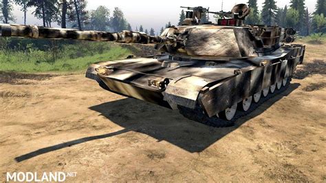 Tank "M1 Abrams Desert Camo" version 03.05.17