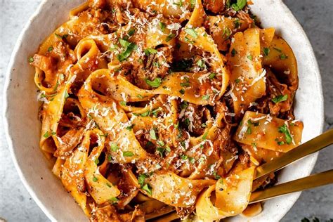 Slowly Braised Lamb Ragu {+ Slow Cooker & Instant Pot Directions}