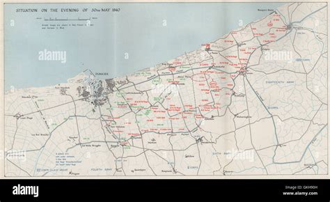 Evacuation of dunkirk 1940 map High Resolution Stock Photography and ...