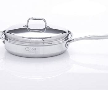 3.5Qt Stainless Steel Saute Pan w/Cover USA Made – MadeinUSAForever