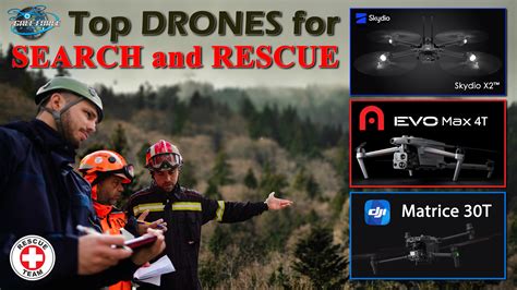 Top Drones for Search and Rescue Operations | for Drone Startups