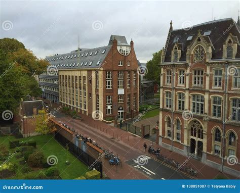 Streets of Lille France - University Stock Image - Image of flemish ...