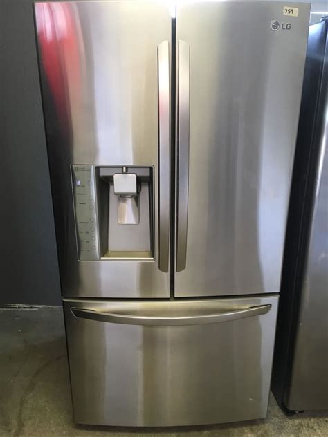 LG Stainless Steel 36 Inch French Door Fridge - Appliance Max