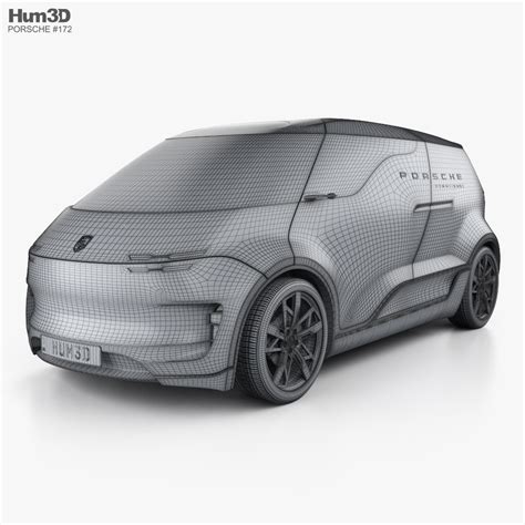 Porsche Vision Renndienst 2019 3D model - Vehicles on Hum3D