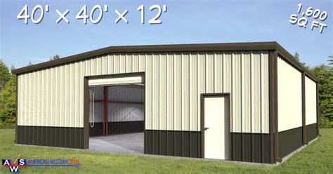 Metal Building Kits | Prefab Steel Buildings | American Western Steel