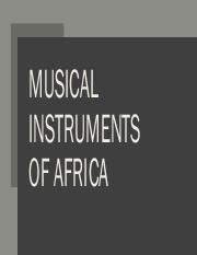 Grade-10-Musical-instruments-of-Africa.pdf - MUSICAL INSTRUMENTS OF AFRICA IDIOPHONES These are ...