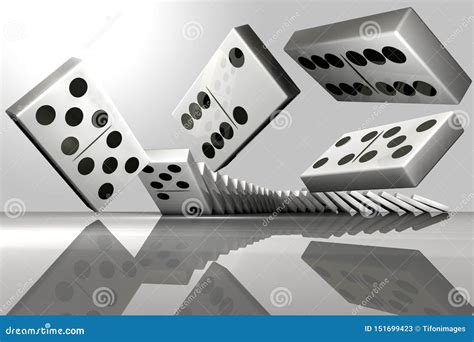 Dominoes Falling Royalty-Free Stock Image | CartoonDealer.com #81102586