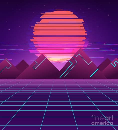 Futurescape Aesthetic Digital Art by Edmproject