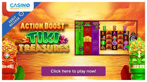 Action Boost Tiki Treasures - Casino Mauritius