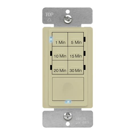 ENERLITES Countdown Timer Switch for Bathroom Fans and Household Lights ...