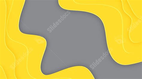 Paper Gray Business Creative Yellow Abstract Powerpoint Background For Free Download - Slidesdocs