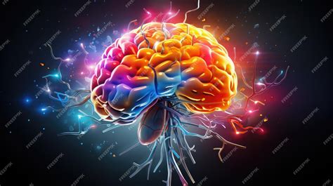 Premium AI Image | technology human brain artificial illustration ...