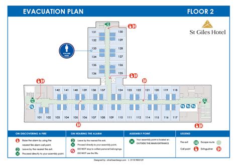 Evacuation Plans for Hotels | Silverbear Design