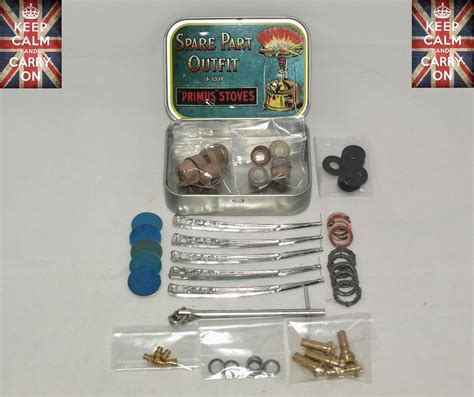 PRIMUS STOVE OPTIMUS STOVE SPARES SERVICE KIT SEALS AND WASHERS ALL IN A TIN BOX | eBay