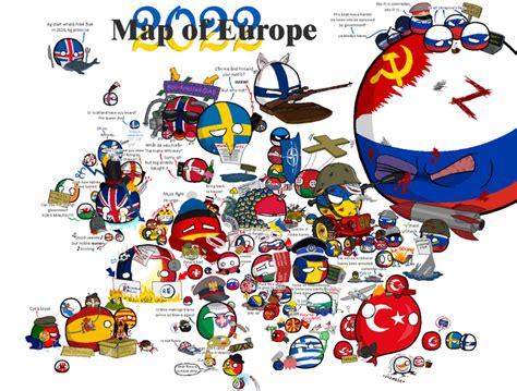 Polandball Map Of Europe 2024 - Emylee Philomena