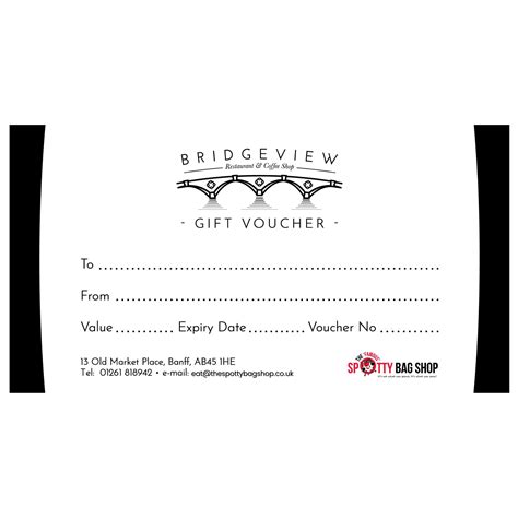 The Spotty Bag Shop Cafe - Bridgeview Restaurant Gift Card