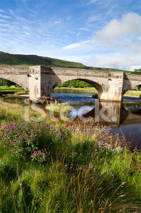 Burnsall Bridge In The Yorkshire Dales Stock Photo | Royalty-Free | FreeImages