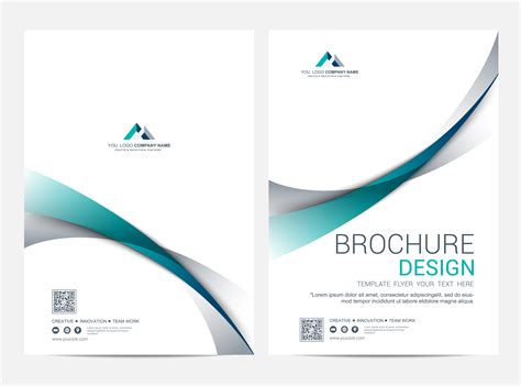 Brochure Layout template, cover design background 547494 Vector Art at Vecteezy