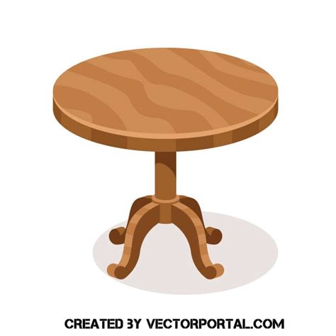 Wooden table Royalty Free Stock SVG Vector and Clip Art