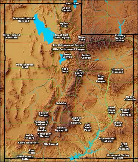 Scenic Byways and Back Country Byways of Utah