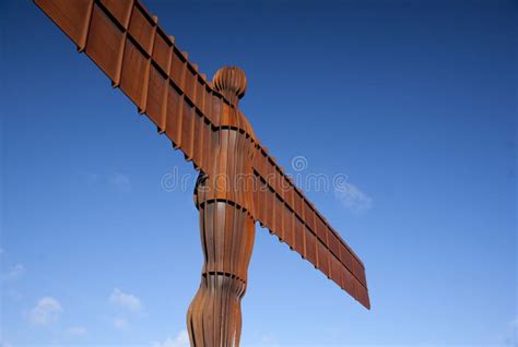 Gateshead, Near Newcastle, UK, November 2012, the Angel of the North ...