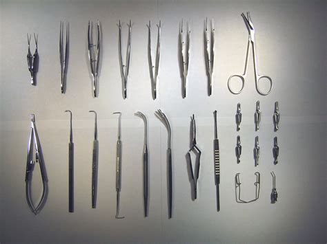 Surgical instruments; Clamps, Surgical; Clips, Surgical; Clips, Tantalum; Forceps; Hooks ...