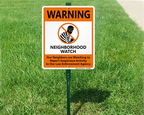 Home Security Signs | Home Security System Signs for Yard