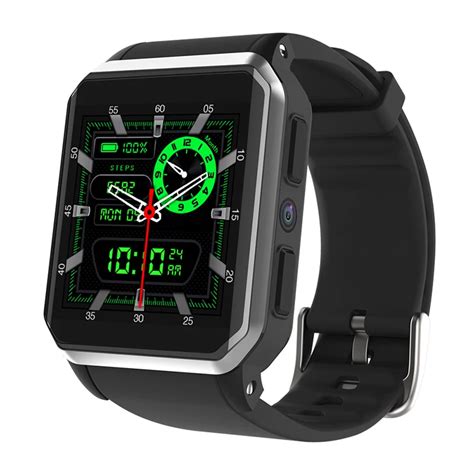 RAVI KW06 Android Smartwatch Men 3G Smart Watch With Camera Heart Rate ...