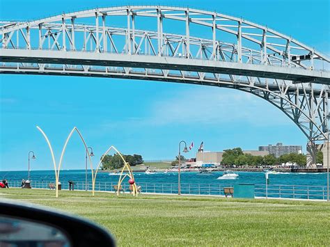 The blue water bridge looked exceptionally beautiful today! : r/pics