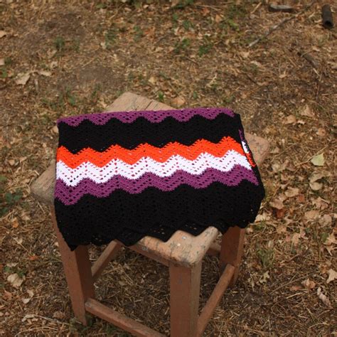 Custom crochet Halloween baby blanket | Etsy