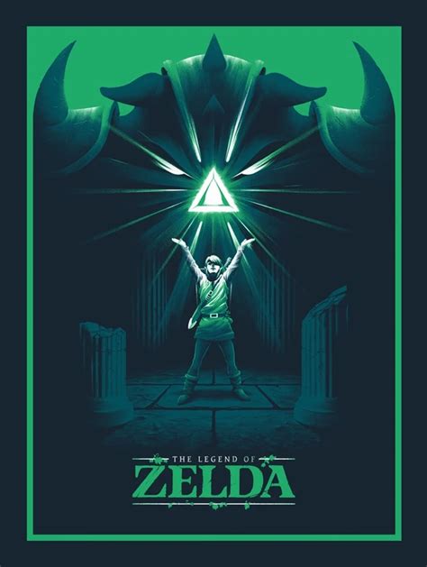 8 Bit Game Legend of Zelda Video Game Poster Retro Decorative DIY Wall Sticker Canvas Paintings ...