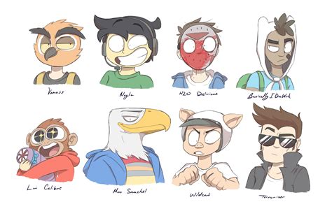 The Vanossgaming Crew by LostFox18 on DeviantArt